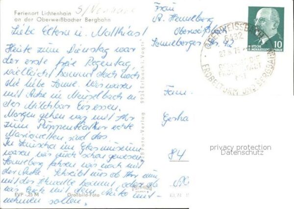 Lichtenhain Bergbahn Oberweissbacher Bergbahn – Bild 2