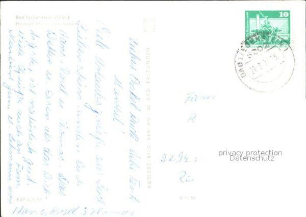 Bad Liebenstein Heinrich Mann Sanatorium – Bild 2