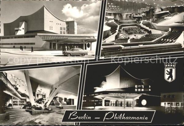 Berlin Philharmonie Teilansichten