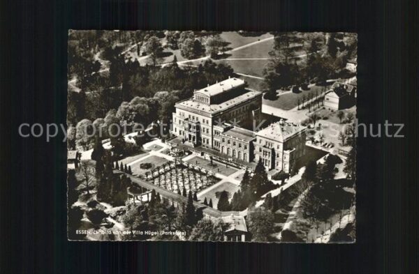 Essen Ruhr Villa Hügel Fliegeraufnahme