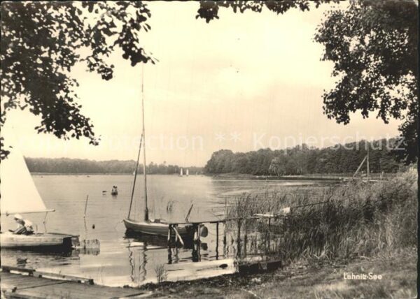 Lehnitz Seepartie Segelboote