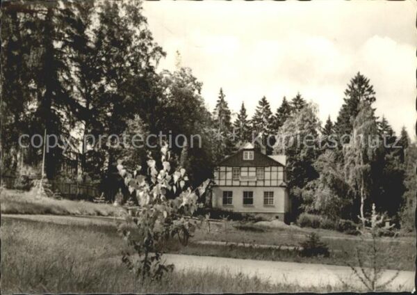 Schleusingen Waldhaus Reichsbahn Ferienheim