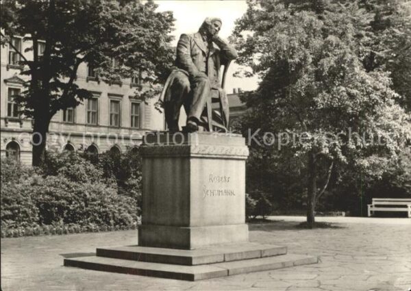 Zwickau Sachsen Schumann Denkmal
