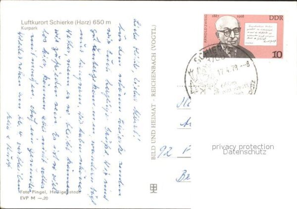 Schierke Harz Kurpark Fontäne – Bild 2
