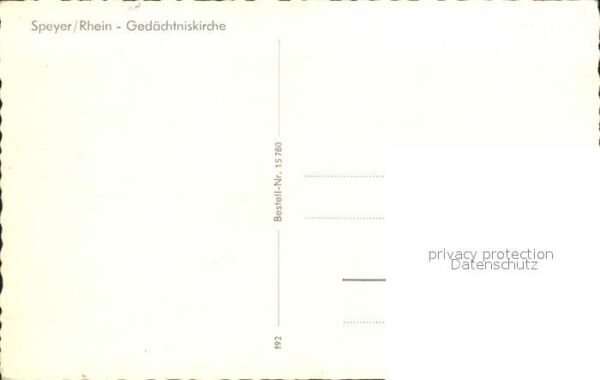 Speyer Rhein Gedächtniskirche – Bild 2