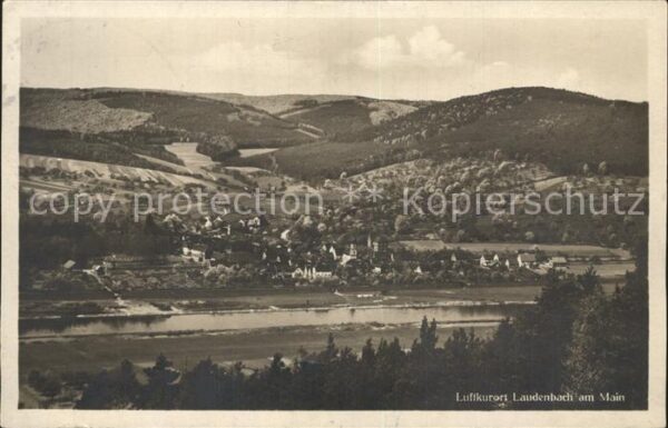Laudenbach Unterfranken Stadtansicht