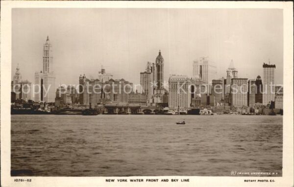 New York City Wasserseite Skyline