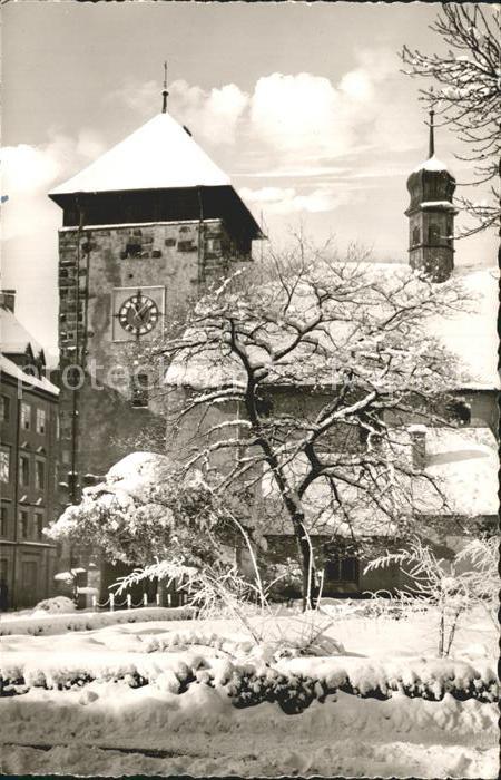 Villingen-Schwenningen Birkentor und Klosterkirche