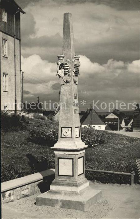 Altenberg Erzgebirge Postmeilensäule