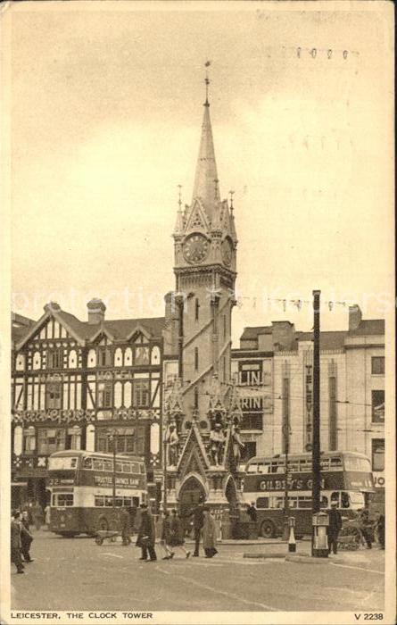 Leicester United Kingdom Clock Tower