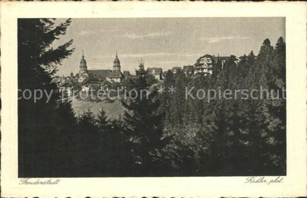 Freudenstadt Teilansicht