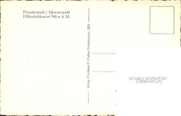 Freudenstadt Teilansicht – Bild 2