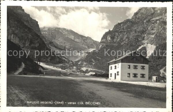 Dolomiten Rifuio Pederü