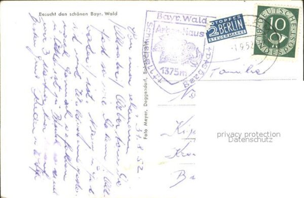 Zwiesel Niederbayern Arber Arbersee Arbergipfel – Bild 2