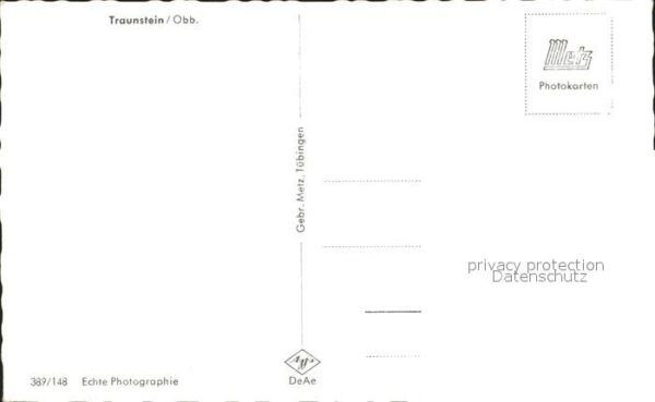 Traunstein Oberbayern Stadtansicht – Bild 2