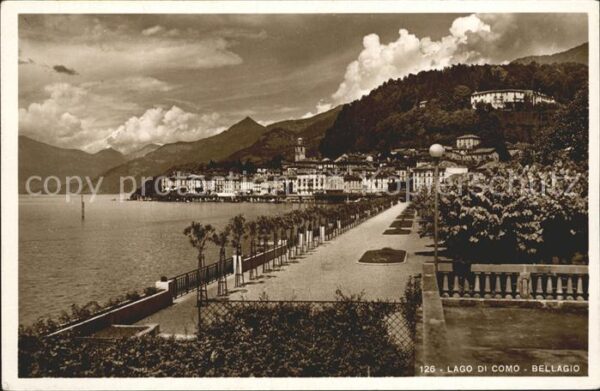 Bellagio Lago di Como Promenade