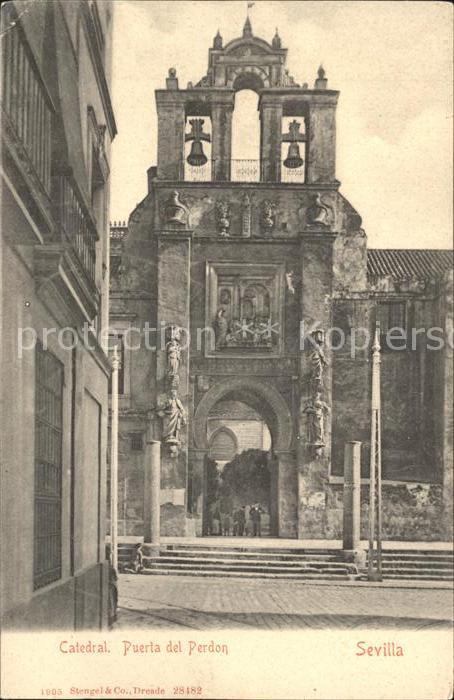 Sevilla Andalucia Catedral Puerta del Pardon