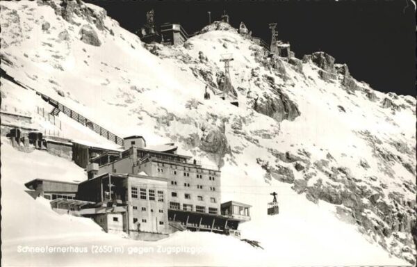 Zugspitze Schneefernerhaus Seilbahn