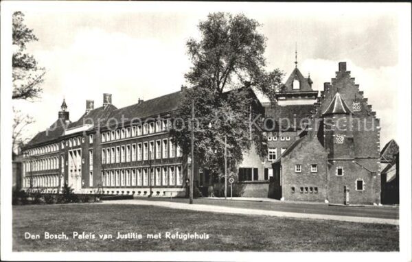 Den Bosch Paleis van Justitie met Refugiehuis