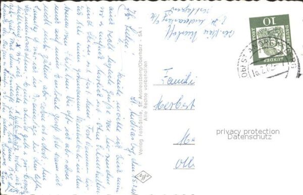 St Andreasberg Harz Breite Strasse Unterstadt Glockenturm – Bild 2
