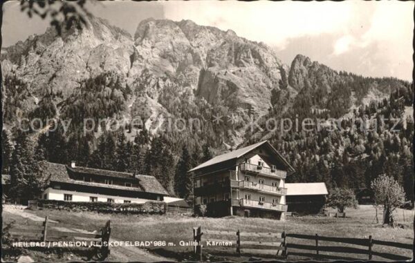 Kaernten Galltal Pension Reiskofelbad