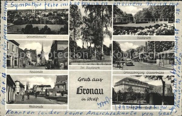 Gronau Westfalen Stadtpark Neustrasse Katholisches Krank
