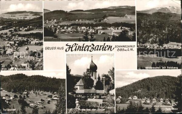 Hinterzarten Feldberg Teilansicht Kirche