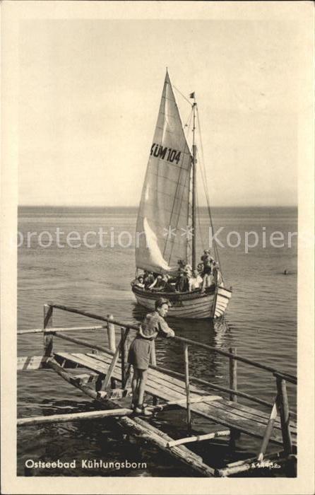 Kuehlungsborn Ostseebad Segelboot