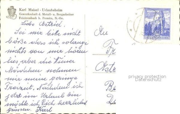Pernitz Niederoesterreich Karl Maisel Urlaubsheim – Bild 2