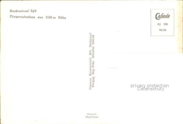 Sylt Fliegeraufnahme – Bild 2