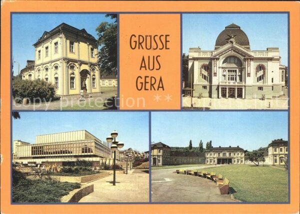 Gera Orangerie Theater Haus der Kultur