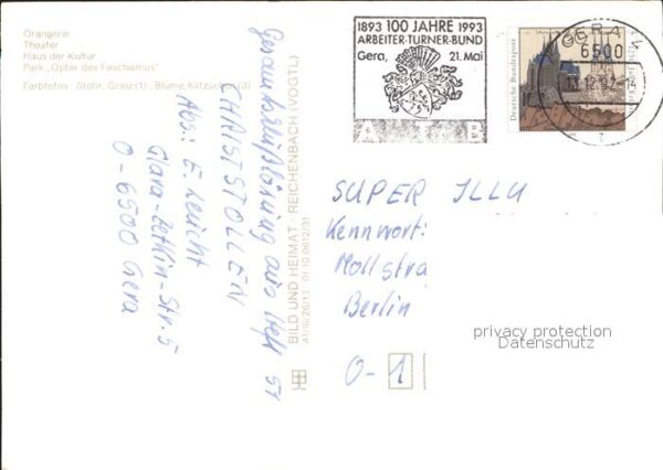 Gera Orangerie Theater Haus der Kultur – Bild 2