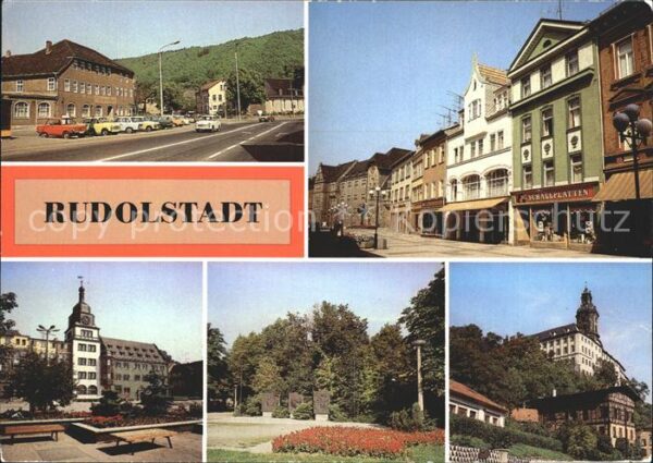 Rudolstadt Stadtteil Schwarza Thälmannstrasse Rath