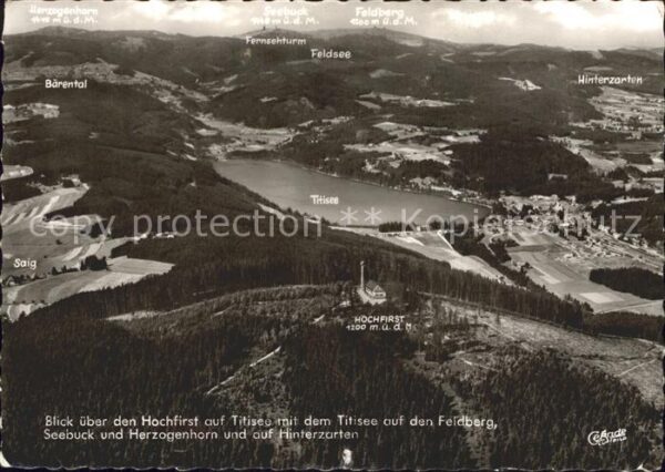 Titisee Hochfirst Seebuck Herzogenhorn
