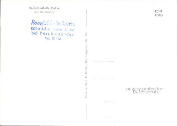Rossfeldhuette Untersberg – Bild 2