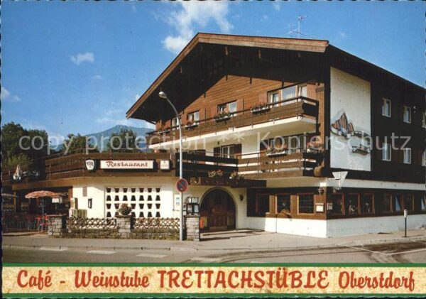 Oberstdorf Cafe Weinstube Tettrachstüble