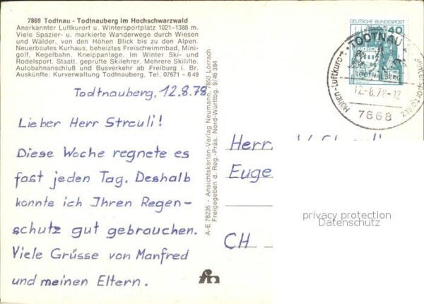 Todtnau Fliegeraufnahme – Bild 2