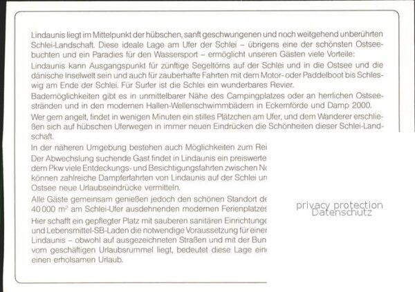 Lindaunis Schlei Fliegeraufnahme Campingplatz – Bild 2
