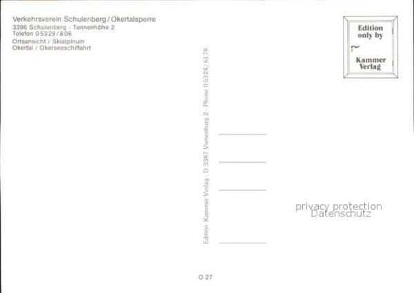 Schulenberg Oberharz Okertalsperre See – Bild 2