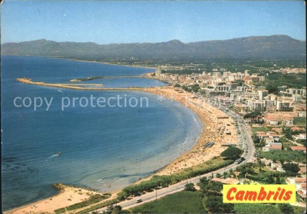 Cambrils Strand Stadtansicht