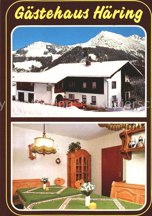 Mittelberg Kleinwalsertal Gästehaus Häring