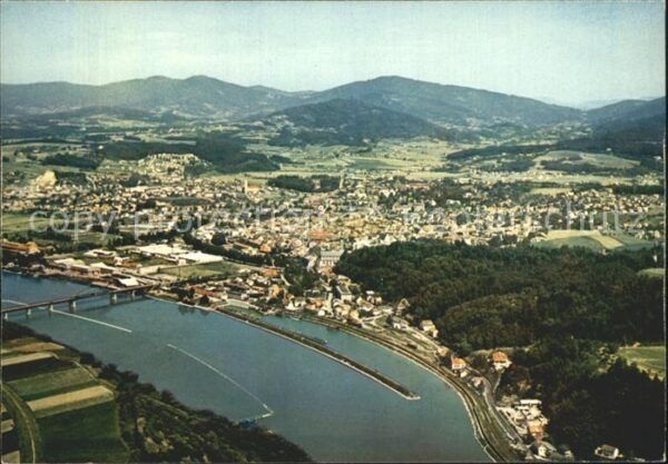 Deggendorf Donau Fliegeraufnahme