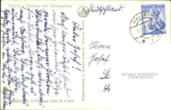Hallein mit Trottberg und Tennengebirge – Bild 2