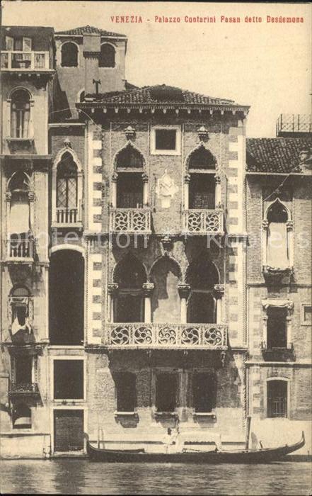 Venezia Venedig Palazzo Contarini Fasand detto Desdemon
