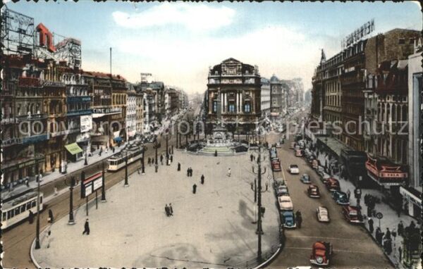 Bruessel Bruxelles Place de Brouchere