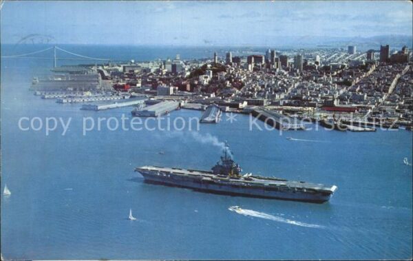 San Francisco California Fliegeraufnahme Hafen