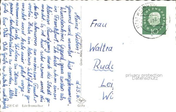 Weinheim Bergstrasse mit Wachenburg – Bild 2