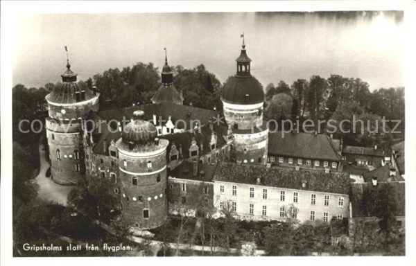 Gripsholms Schloss Fliegeraufnahme