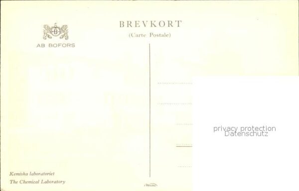 Schweden Kemiska Laboratoriet – Bild 2