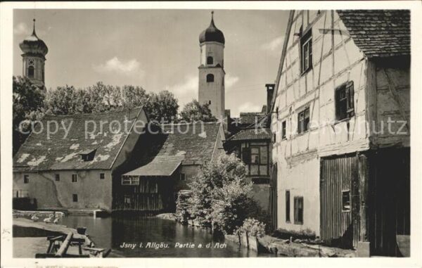 Isny Allgaeu Partie an der Ach